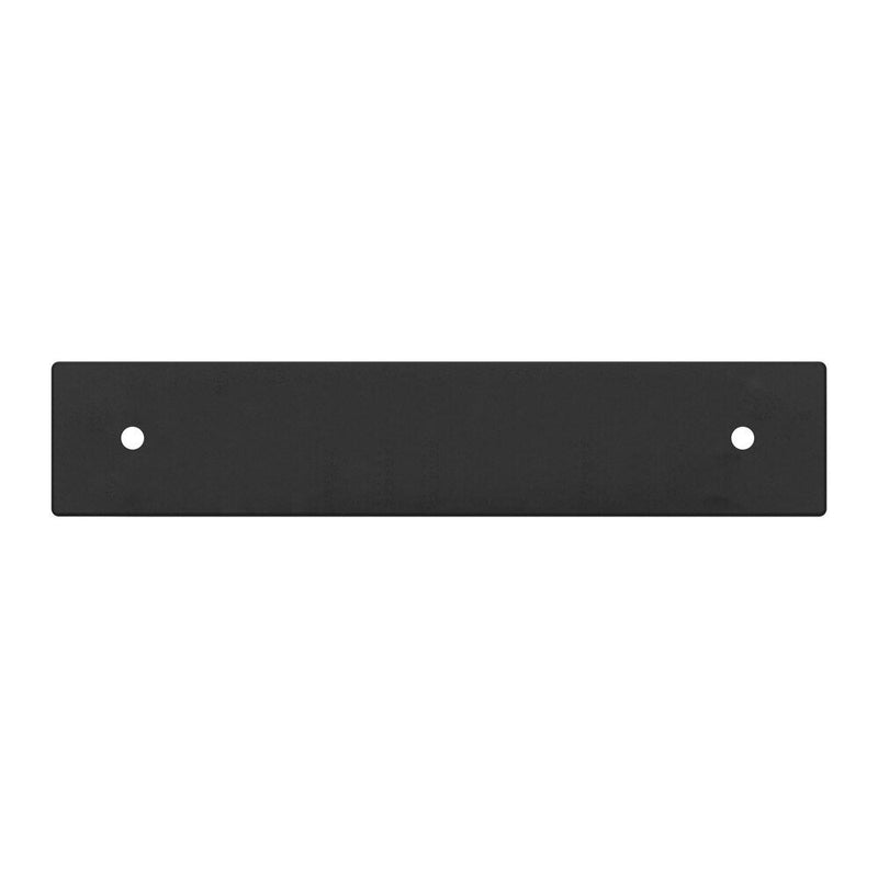 Baldwin Estate Contemporary Back Plate 4" in Satin Black finish