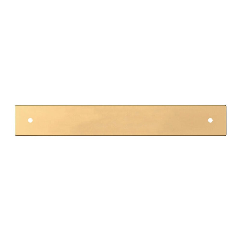 Baldwin Estate Contemporary Back Plate 6" in Lifetime Polished Brass finish