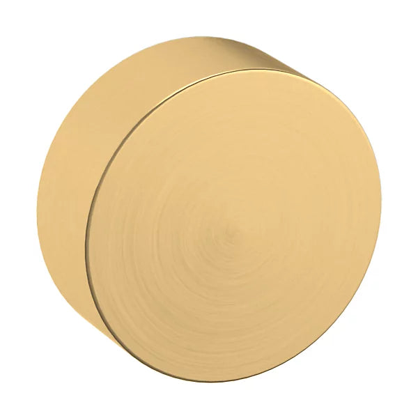 Baldwin Estate Contemporary Knob 1.5" in Lifetime Satin Brass finish