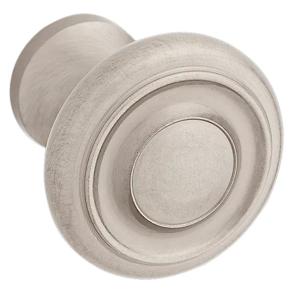 Baldwin Estate Dominion Knob 1" in Satin Nickel finish