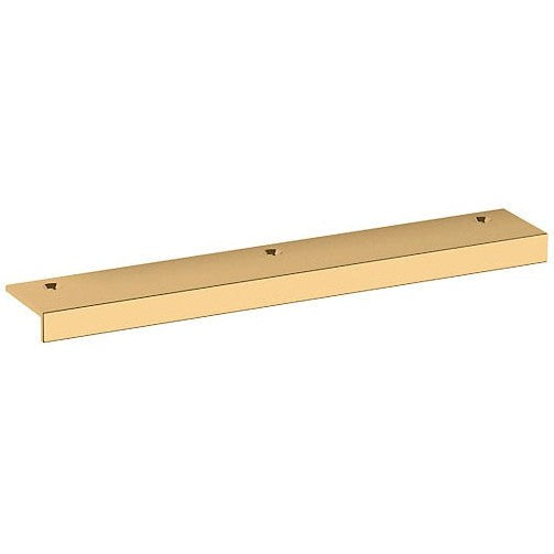 Baldwin Estate Edge Pull 6" in Lifetime Polished Brass finish