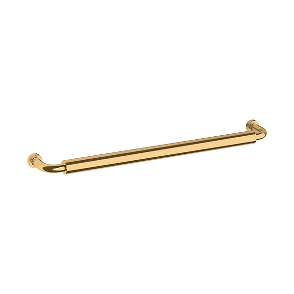 Baldwin Estate Hollywood Hills Pull 12" in Unlacquered Brass finish