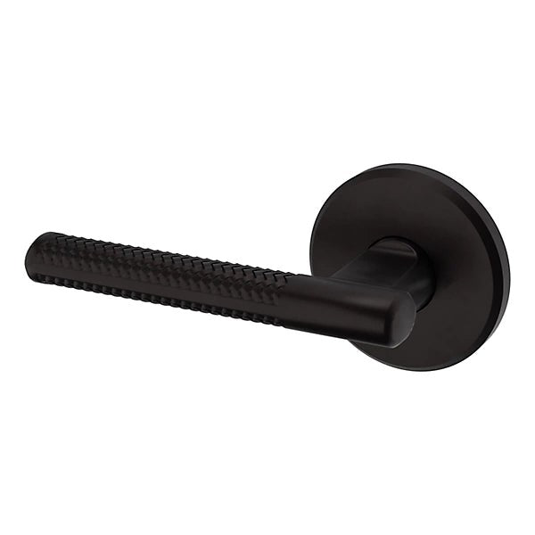 Baldwin Estate L015 Left Handed Half Dummy Lever with R016 Rose in Oil Rubbed Bronze finish