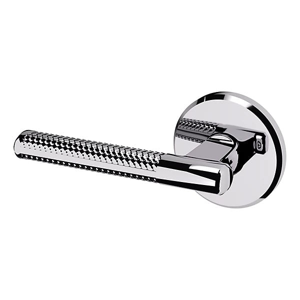 Baldwin Estate L015 Left Handed Half Dummy Lever with R016 Rose in Polished Chrome finish