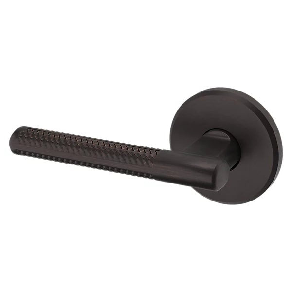 Baldwin Estate L015 Left Handed Half Dummy Lever with R016 Rose in Venetian Bronze finish