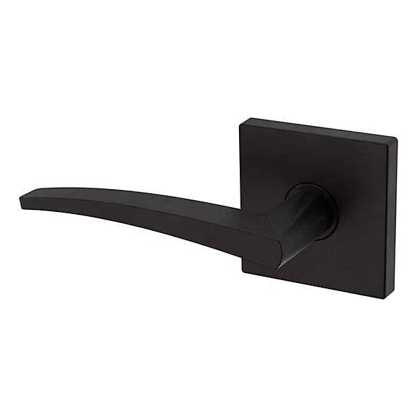 Baldwin Estate L022 Left Handed Half Dummy Lever with R017 Rose in Oil Rubbed Bronze finish