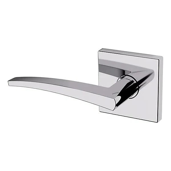 Baldwin Estate L022 Left Handed Half Dummy Lever with R017 Rose in Polished Chrome finish