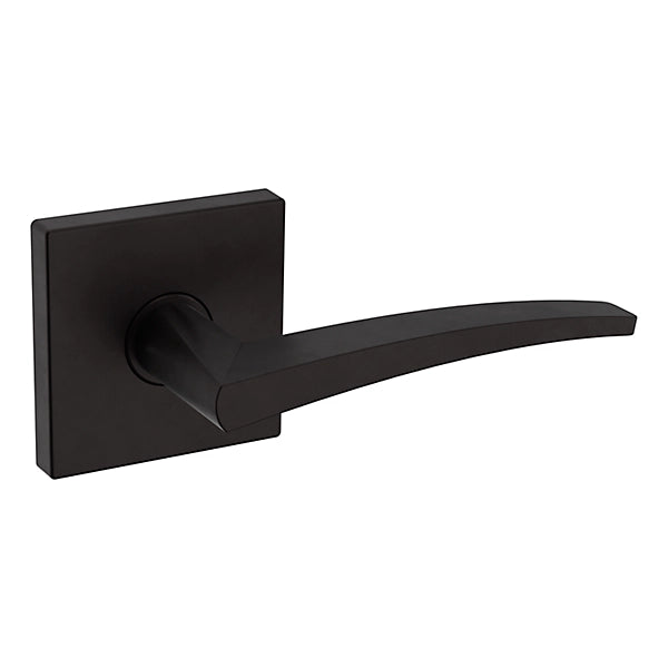 Baldwin Estate L022 Right Handed Half Dummy Lever with R017 Rose in Oil Rubbed Bronze finish