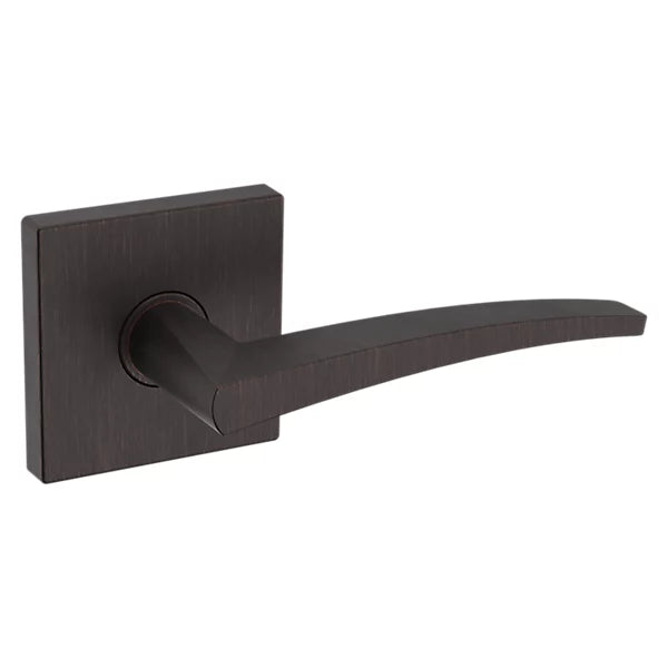 Baldwin Estate L022 Right Handed Half Dummy Lever with R017 Rose in Venetian Bronze finish