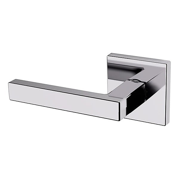 Baldwin Estate L023 Left Handed Half Dummy Lever with R017 Rose in Polished Chrome finish