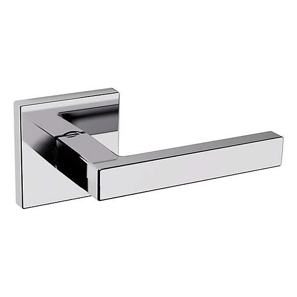 Baldwin Estate L023 Right Handed Half Dummy Lever with R017 Rose in Polished Chrome finish