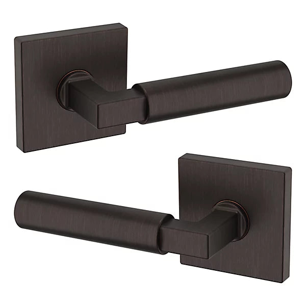 Baldwin Estate L029 Gramercy Full Dummy Lever with R017 Rose in Venetian Bronze finish