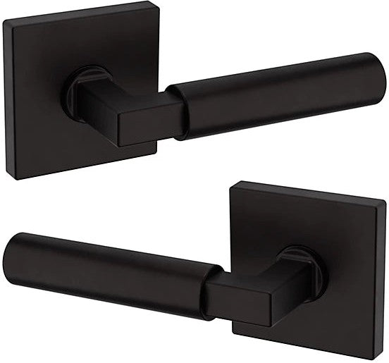 Baldwin Estate L029 Gramercy Full Dummy Lever with R017 Rosette in Oil Rubbed Bronze finish