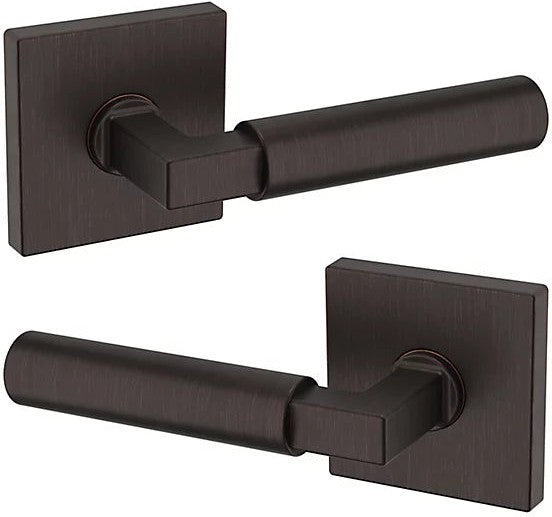 Baldwin Estate L029 Gramercy Full Dummy Lever with R017 Rosette in Venetian Bronze finish