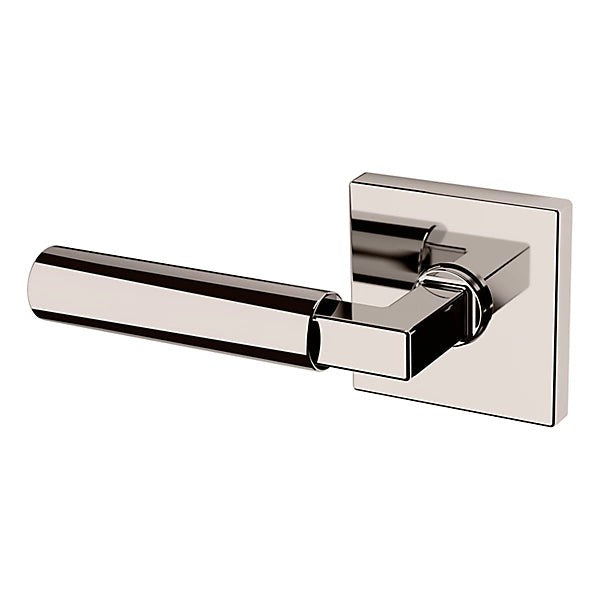 Baldwin Estate L029 Gramercy Left Handed Half Dummy Lever with R017 Rose in Lifetime Polished Nickel finish