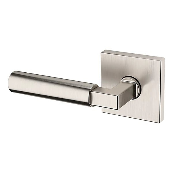 Baldwin Estate L029 Gramercy Left Handed Half Dummy Lever with R017 Rose in Lifetime Satin Nickel finish