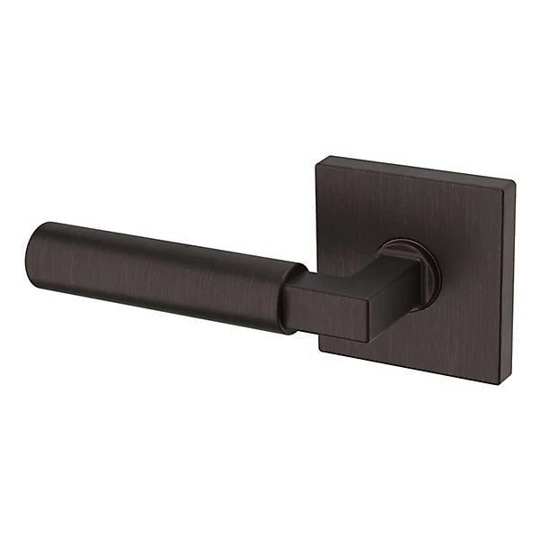 Baldwin Estate L029 Gramercy Left Handed Half Dummy Lever with R017 Rose in Venetian Bronze finish