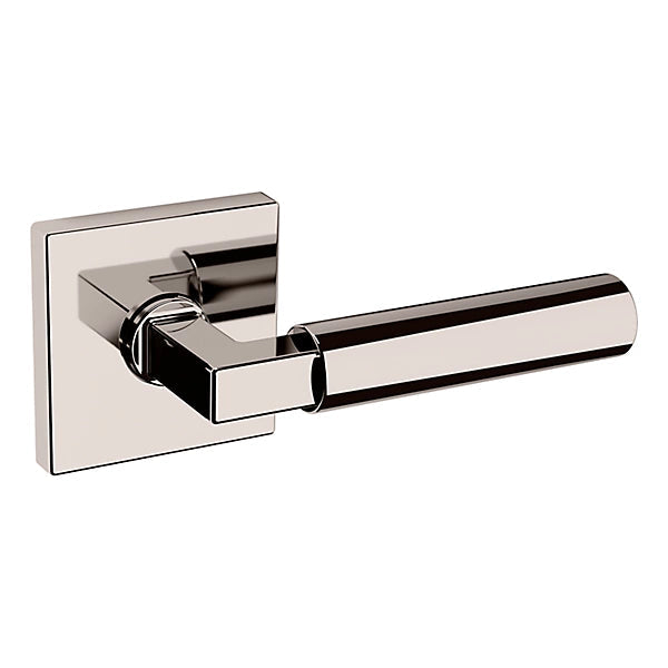 Baldwin Estate L029 Gramercy Right Handed Half Dummy Lever with R017 Rose in Lifetime Polished Nickel finish