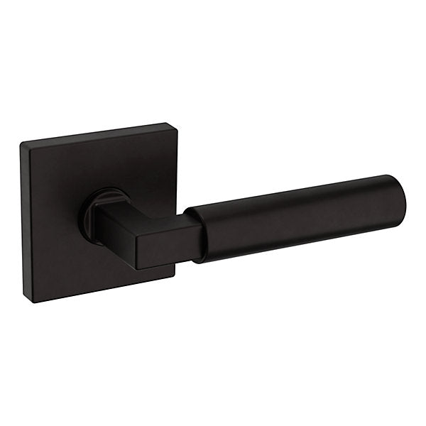 Baldwin Estate L029 Gramercy Right Handed Half Dummy Lever with R017 Rose in Oil Rubbed Bronze finish