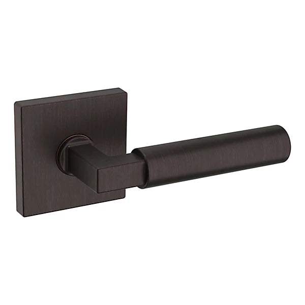 Baldwin Estate L029 Gramercy Right Handed Half Dummy Lever with R017 Rose in Venetian Bronze finish