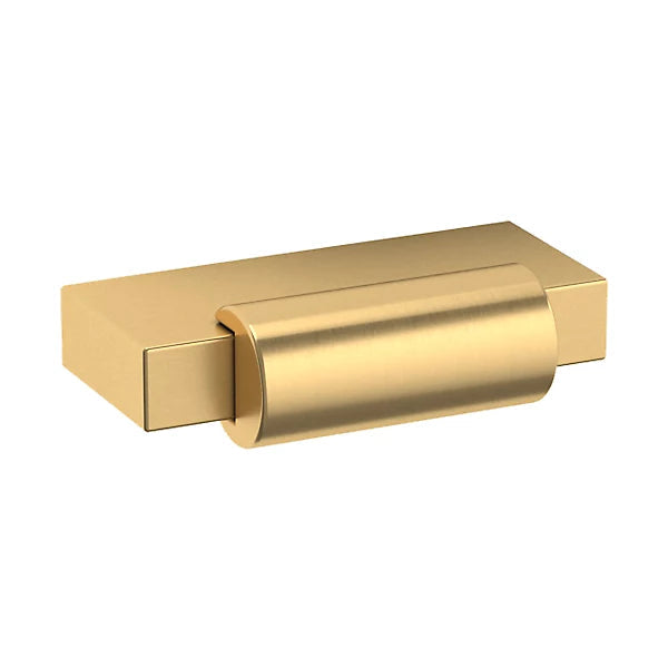 Baldwin Estate Modern Knob 1.9" in Lifetime Satin Brass finish