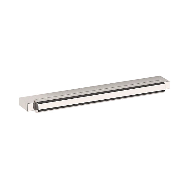 Baldwin Estate Modern Pull, 6" Center-to Center in Lifetime Polished Nickel finish