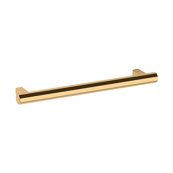 Baldwin Estate Octagonal Pull 6" in Lifetime Polished Brass finish