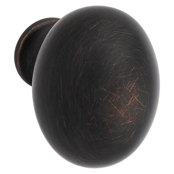 Baldwin Estate Oval Knob 1.312" in Venetian Bronze finish