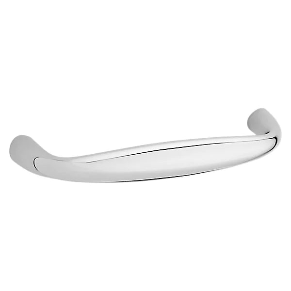 Baldwin Estate Oval Pull 4" in Polished Chrome finish