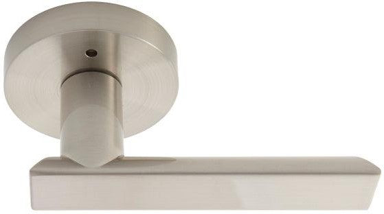 Better Home Products Boardwalk Privacy Lever in Satin Nickel finish