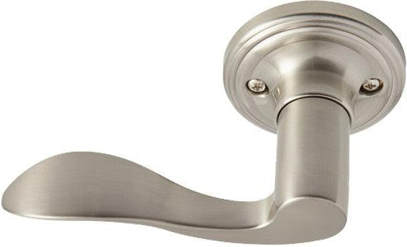 Better Home Products Buena Vista Half Dummy Lever - Left Handed in Satin Nickel finish