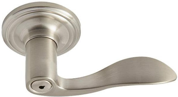 Better Home Products Buena Vista Privacy Lever in Satin Nickel finish