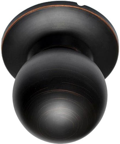 Better Home Products Marina Ball Dummy Knob in Dark Bronze finish