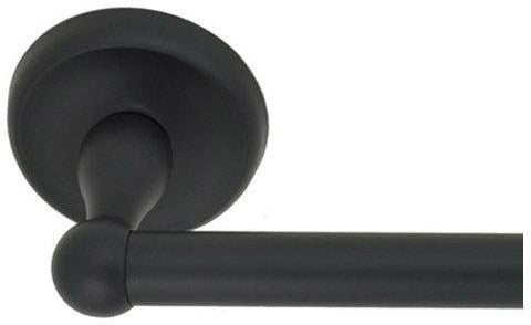 Better Home Products Miraloma Park 18" Towel Bar in Black finish