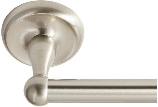 Better Home Products Miraloma Park 18" Towel Bar in Satin Nickel finish