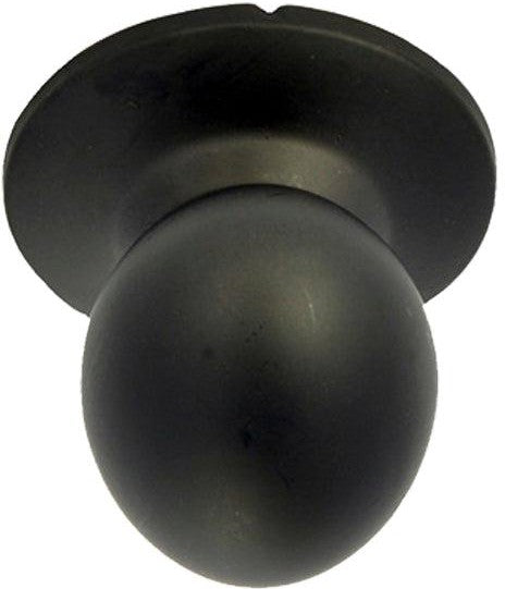 Better Home Products Miraloma Park Dummy Egg Knob in Black finish