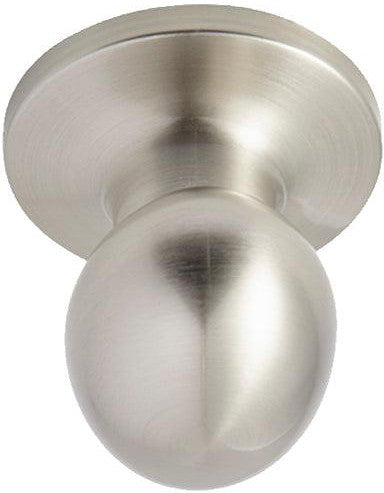 Better Home Products Miraloma Park Passage Egg Knob in Satin Nickel finish