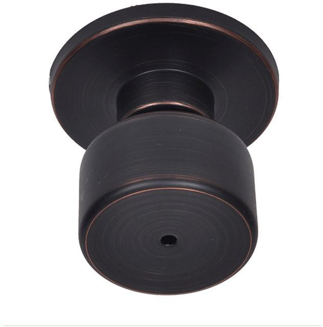 Better Home Products Mission Bell Privacy Knob in Dark Bronze finish