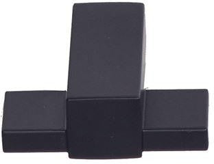 Better Home Products San Francisco Solid T Bar Pull in Matte Black finish