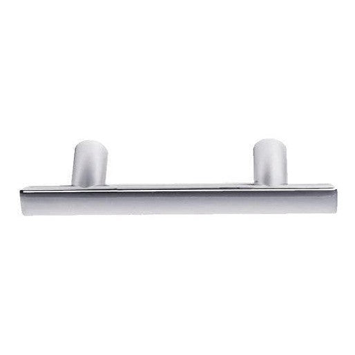 Better Home Products Santa Cruz Solid Bar Pull 3" C-to-C in Chrome finish