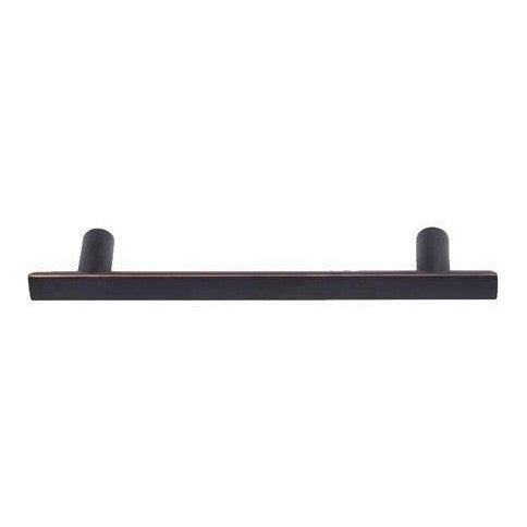 Better Home Products Santa Cruz Solid Bar Pull 6 1/4" C-to-C in Dark Bronze finish