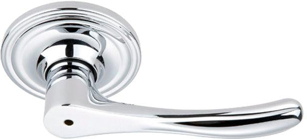 Better Home Products Sea Cliff Privacy Lever in Chrome finish