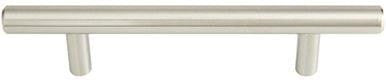 Better Home Products Skyline Solid Bar Pull 3 3/4" C-to-C in Satin Nickel finish