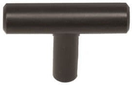 Better Home Products Skyline Solid T Bar Pull in Dark Bronze finish