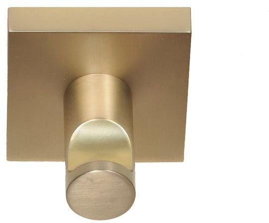 Better Home Products Tiburon Single Robe Hook in Satin Brass finish