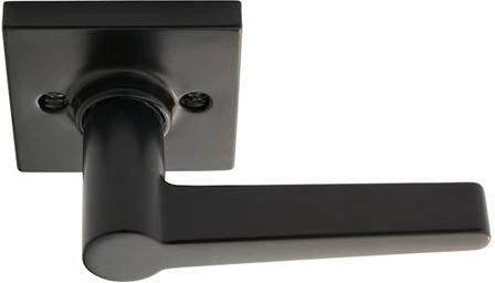 Better Home Products Treasure Island Half Dummy Lever in Matte Black finish