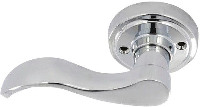 Better Home Products Twin Peaks Half Dummy Lever - Left Handed in Chrome finish