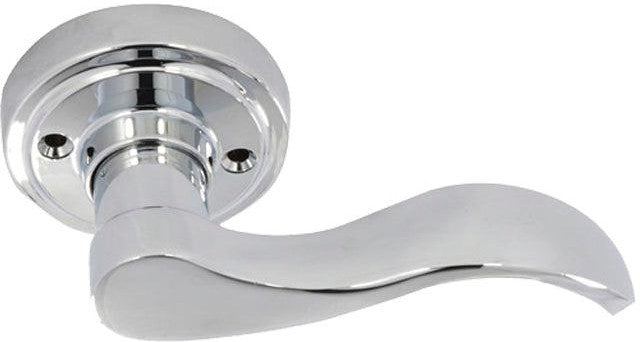 Better Home Products Twin Peaks Half Dummy Lever - Right Handed in Chrome finish