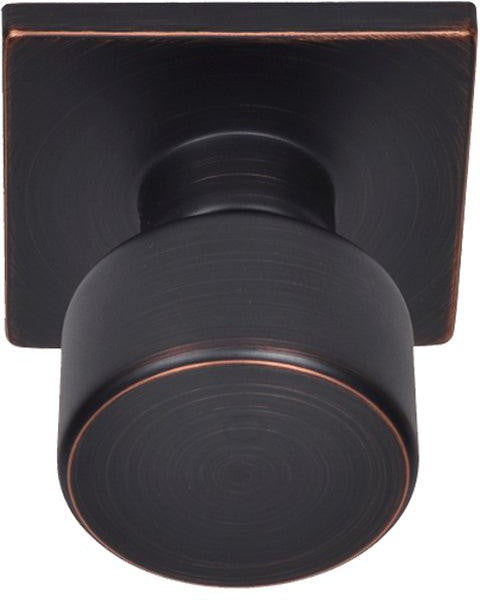 Better Home Products Union Square Dummy Knob in Dark Bronze finish