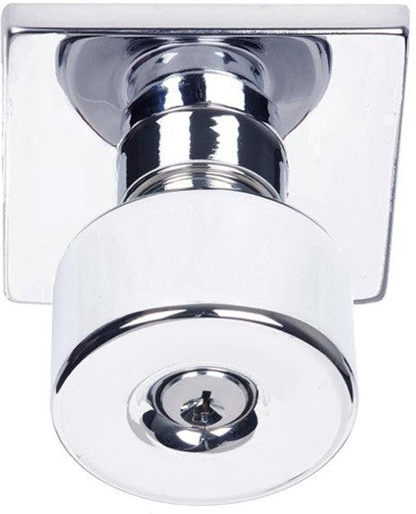 Better Home Products Union Square Entry Knob in Chrome finish